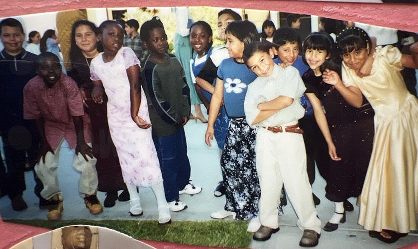 Lower graders dressed up on a special day